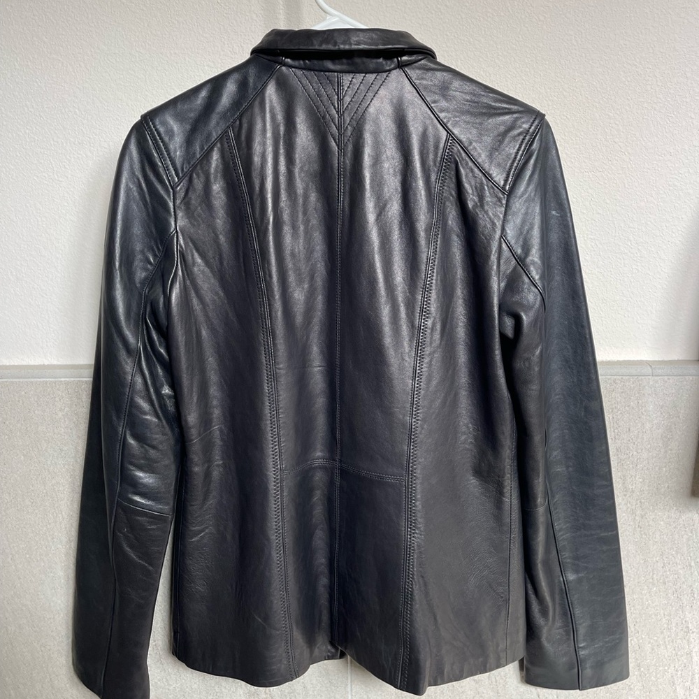Dkny Leather Jacket - image 3